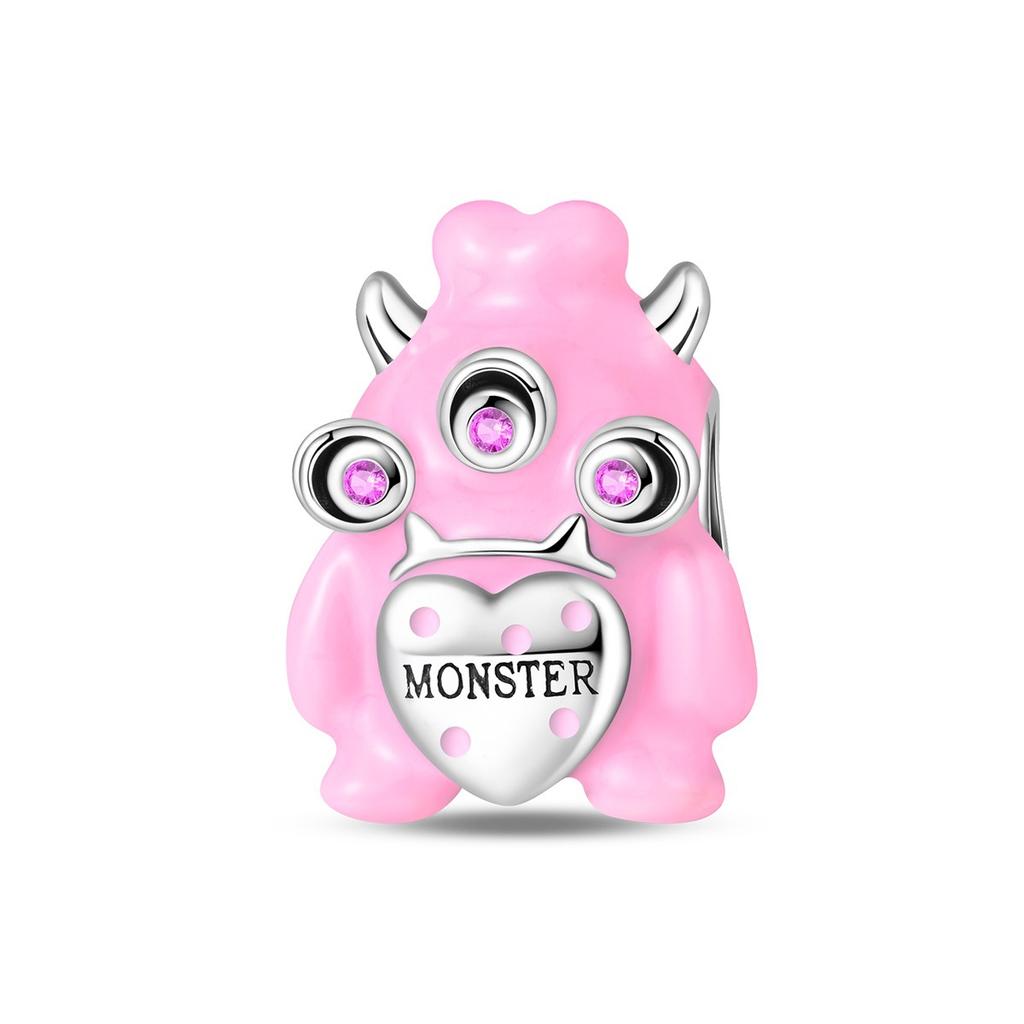 Charming One-Eyed Monster Beads Rabbit Koala Pendant Handmade Jewelry Accessories Bracelet Beading Supplies