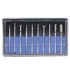 10pcs Tungsten Steel Nail Art Grinding Polishing Head Engraving Cutter Tool Accessory #02