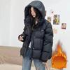 New Small Hooded Bread Clothes Popular Thickened Short Padded Jacket Women
