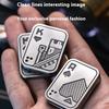 Металлический слайдер, игрушка для снятия стресса KK AA, антистресс, EDC волчок, вращающиеся игрушки для покера, портативные декомпрессионные магнитные игрушки, подарки для взрослых