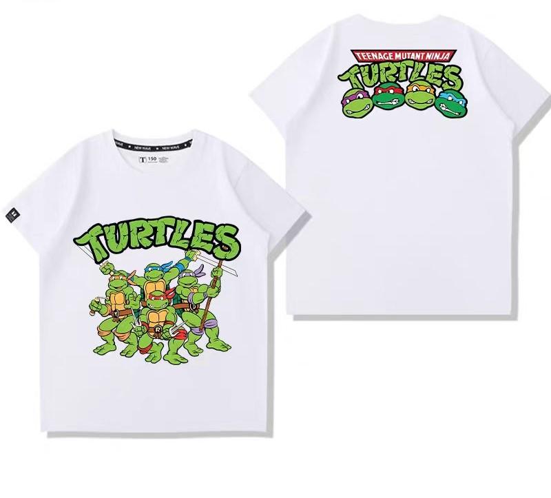 Bestseller Nick Teenage Mutant Ninja Turtles Cartoon Kids Cute Soft Comfortable Boys and Girls TShirt Short Sleeve