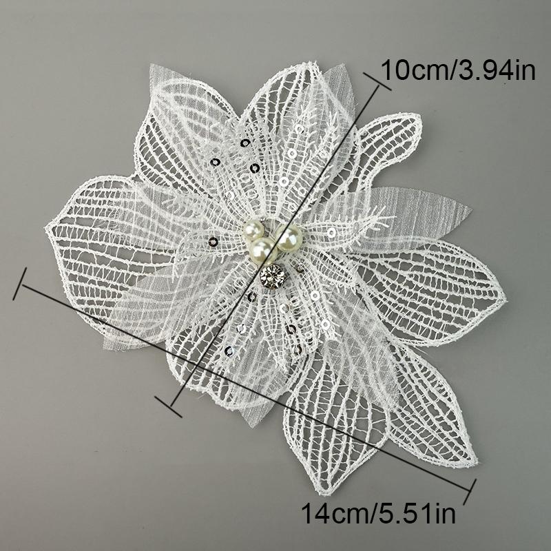 Кружево своими руками аппликация нашивка декоративная жемчужная ткань наклейка стразы несколько стилей модные аксессуары