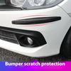 4 шт. Защитная полоса для бампера автомобиля, защита углов, полосы для защиты от царапин, защита от столкновений, автоаксессуары