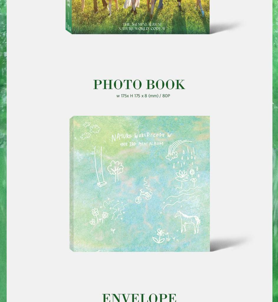 NATURE - Мини-альбом №3 [МИР NATURE] : КОД W]