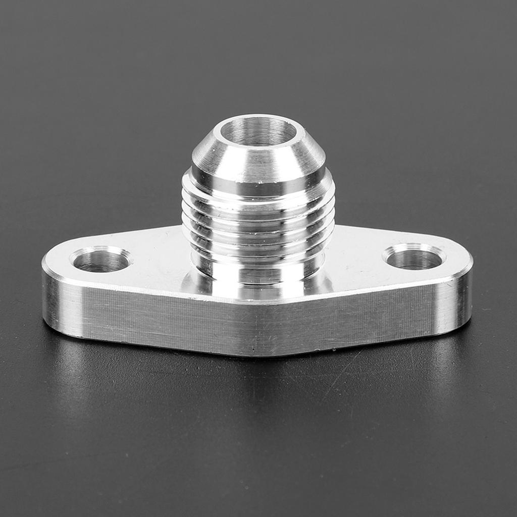 Turbo Oil Return 8AN Drain Flange 1.5in Fit for Garrett GT15 GT17 IHI RHF4 TD04
