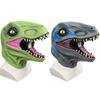 Jurassic Dinosaur Mask Moving Mouth Latex T-Rex Raptor Halloween Party Costume