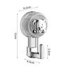 3 шт. легкие роскошные крючки на присосках, подвесной крючок для настенного крепления, сумка для хранения в шкафу