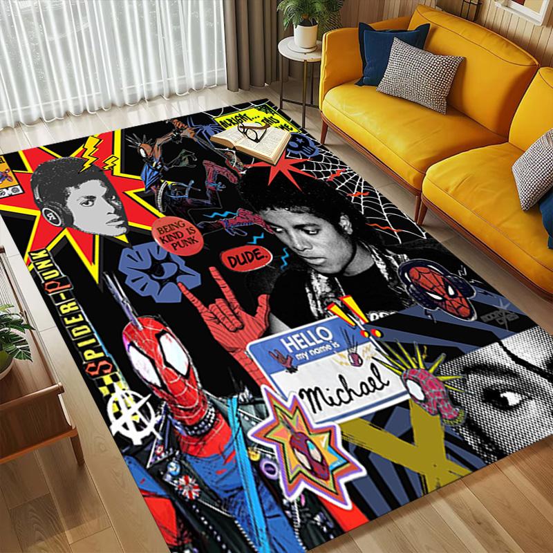 Michael Jackson Dangerous Living Room Nonslip Area Rug Soft Carpet For Bedroom Gameoom Playroom Sofa Office Home Decor Doormat