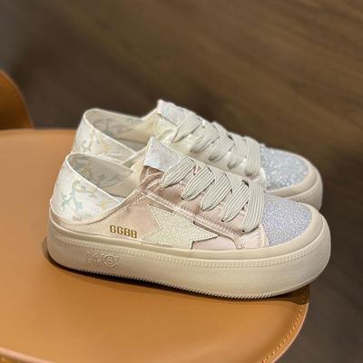 Новые кожаные туфли белого цвета в китайском стиле, женские летние новые дышащие повседневные спортивные туфли из двух предметов