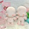 Stuffed Blank Unembroidery Cotton Doll Embroidery DIY Idoll Doll Blank Cotton Stuffed Toy  Toddler