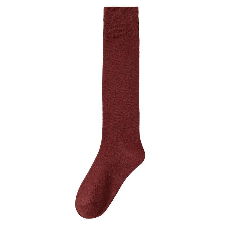 Female Spring and Autumn Cotton Pressure Thin Leg Long Leg Socks