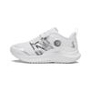 Dynasoft Reveal v4 BOA Little Kid White Silver Детские кроссовки серебристо-металлик с переливающимся PTRVLWH4