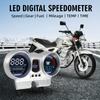 Digital Motorcycle Speedometer Dashboard Tachometer Voltage Mileage TIME Fuel Level Indicator For Honda CBX250 CBF250 Twister