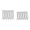 Hold Invisible U Shape Hair Finishing Fixer Comb Baby Hair Tame Hairstyle Fixed Hair Finishing Clip
