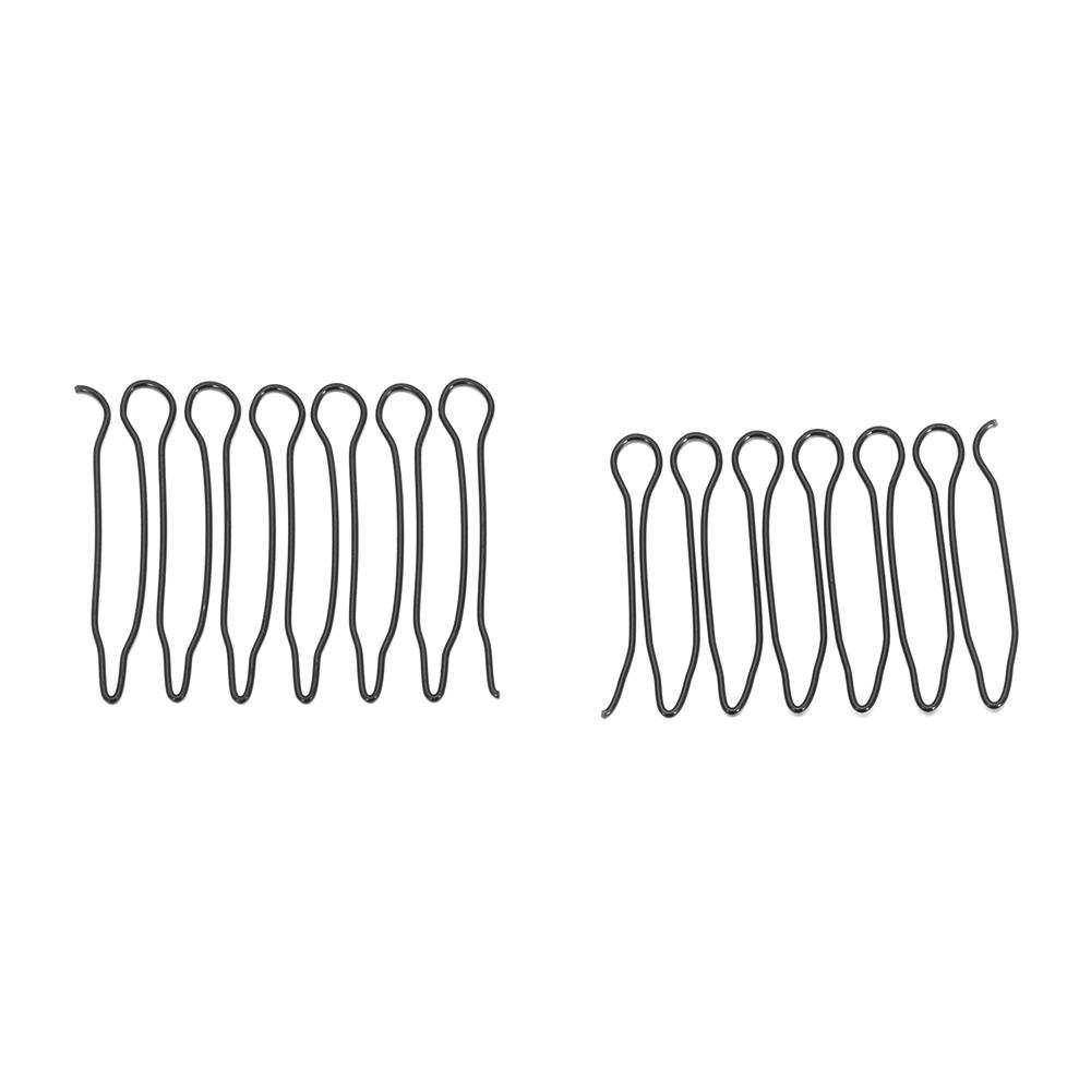 Hold Invisible U Shape Hair Finishing Fixer Comb Baby Hair Tame Hairstyle Fixed Hair Finishing Clip