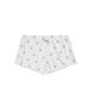 CRANK Dot Balloon Button Sweat Shorts_White
