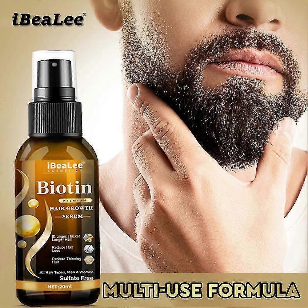 Biotin hair growth spray anti hair loss fast regeneration scalp treatment essence