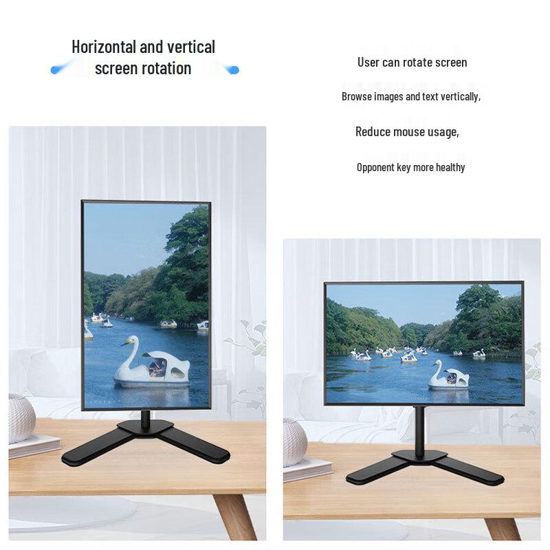 Ollymurs Tilting Swivel Vertical Single Monitor Stand