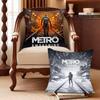 Игровой M-MetroS 2033 Подушка с принтом 'Пробуждение' Чехол Декор Защитные чехлы Удобный мягкий для Дивана Гостиной Домашнего офиса