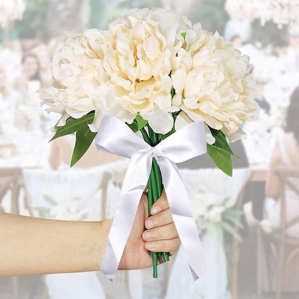 50 штук свадебных бантов для машины Декоративные банты Украшения для свадебной машины Подарки для стульев Свадебные букеты