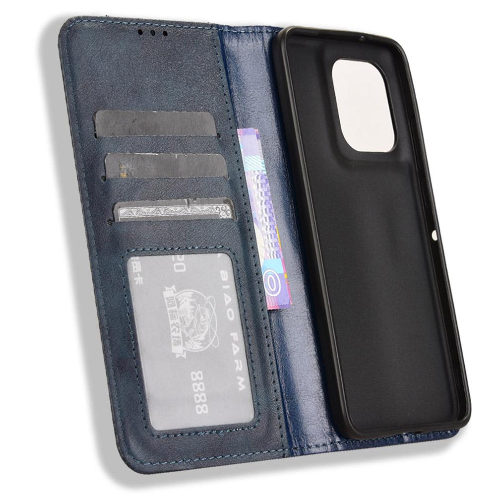 Для Motorola Thinkphone 25 5G/Edge 50 Neo 5G/Moto S50 5G Кожаный чехол Кошелек Подставка Текстура ретро Чехол для телефона