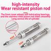 3Pcs CDJ2B Type Mini Pneumatic Air Cylinder Double Acting Single Rod 10mm 16mm Bore 10~200mm Stroke CDJ2B10 CDJ2B16