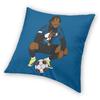 Ademola Lookman Square Pillowcase Polyester Linen Velvet Pattern Zip Decorative Pillow Case Sofa Seater Cushion Cover 45X45