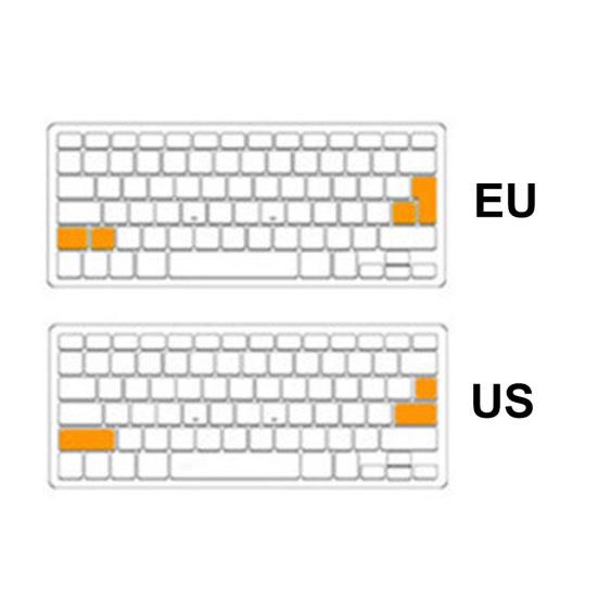 Силиконовая прозрачная защитная пленка для клавиатуры для MacBook Air 13 дюймов Pro 15 дюймов