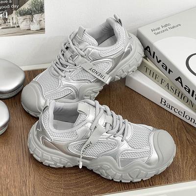 Спортивная обувь для женщин Нескользящая Легкая Обувь для бега Дышащая сетка Обувь для активного отдыха Пешие прогулки Ходьба Универсальная Мягкая подошва