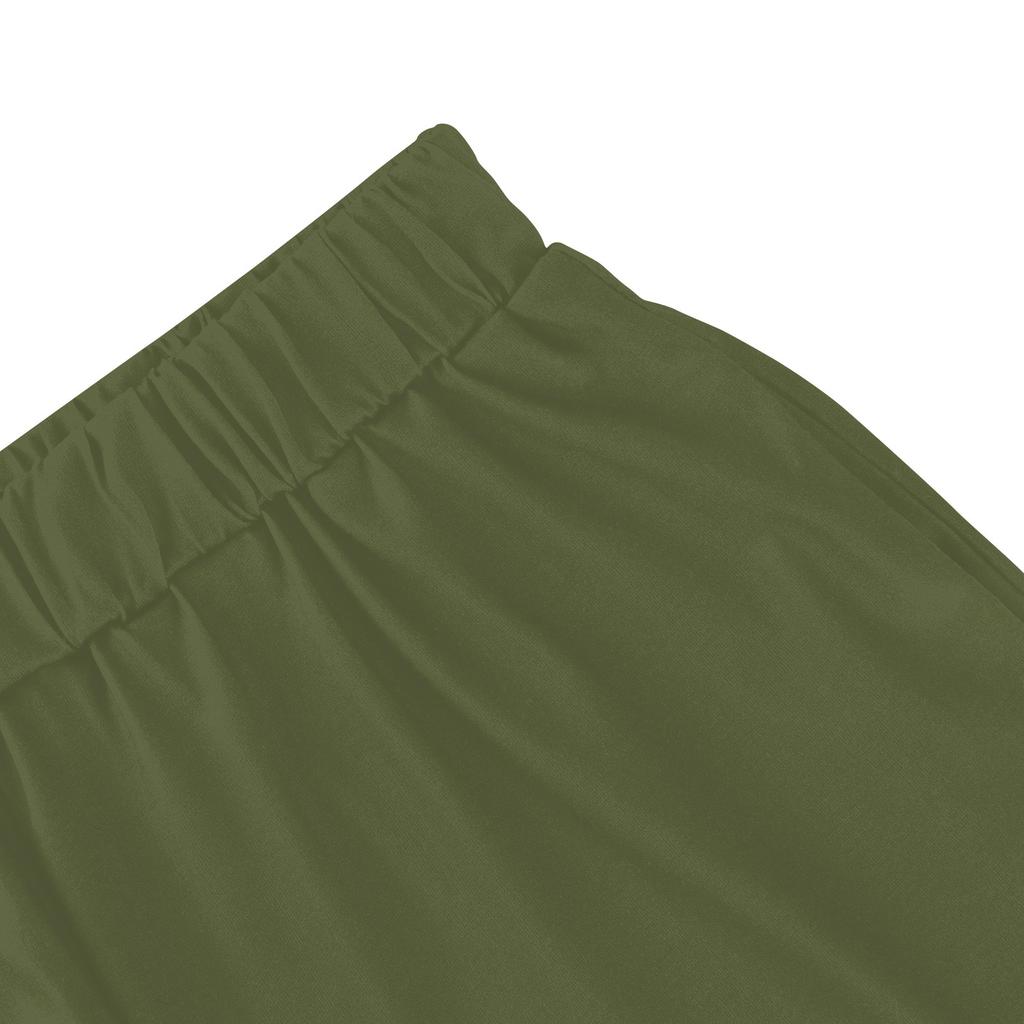 Женский спортивный костюм с V-образным вырезом и коротким рукавом, свободные брюки