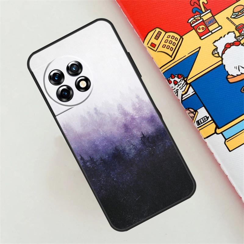 Чехол с узором «Лесное облако» для OnePlus 12R 12 11 10 9 Pro 10R 9R 8T 10T Nord 3 2 CE 4 Lite N10 N20 N30 Задняя крышка