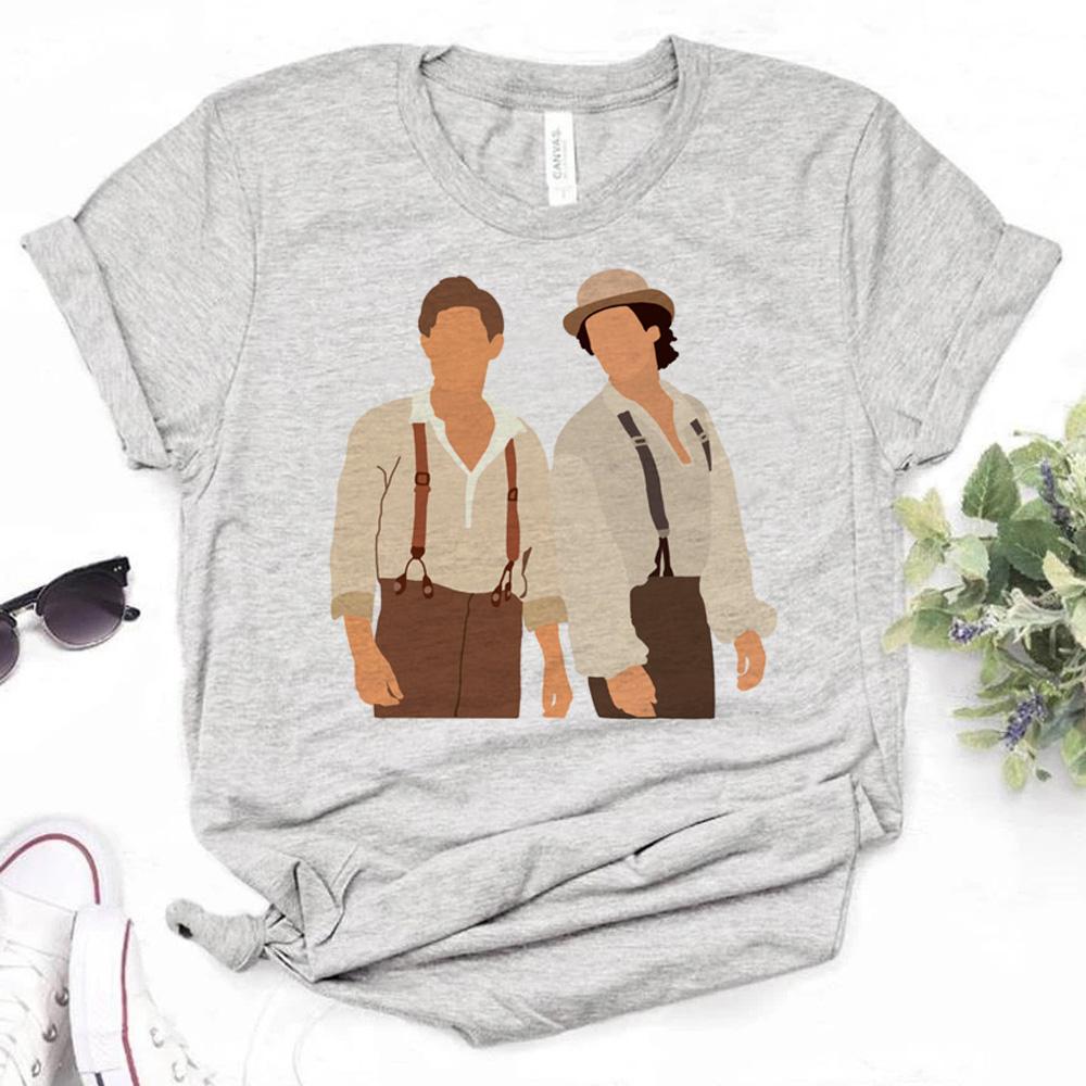The Vampire Diaries Top Women Streetwear Japanese Summer T-shirts Female Funny Graphic Clothing