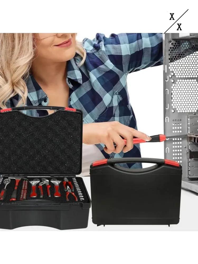 Многофункциональный пластиковый кейс для переноски электроинструментов - 230*180*45 мм