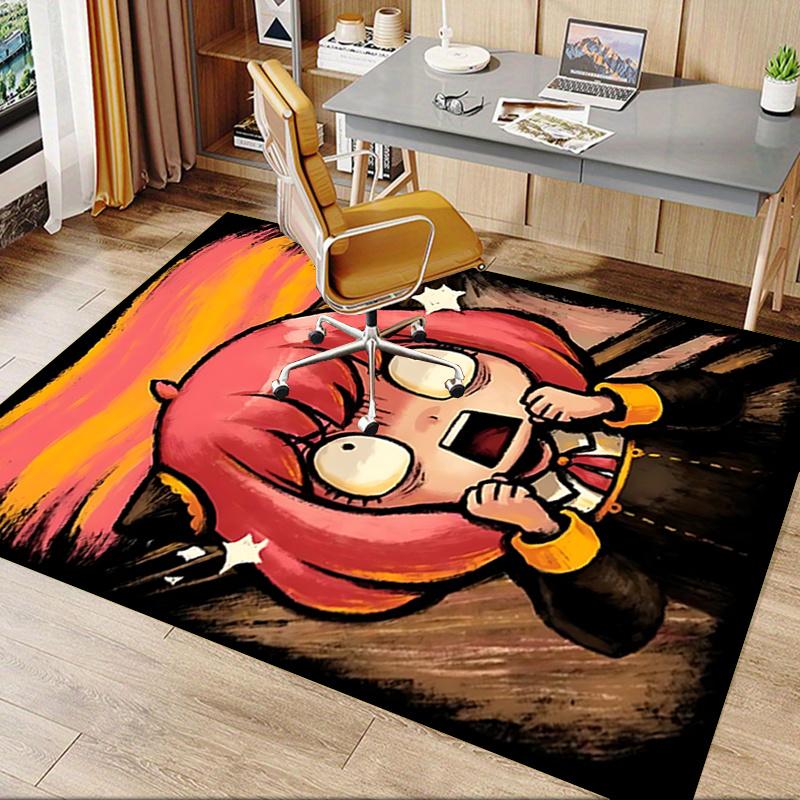 Zero two Charming Anime Chair Mat: Perfect for Home Decor, Office Use, and Gifts - Suitable for Any Room!.1255a