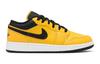 Jordan 1 Низкий Университетский Золотой Черный GS 553560-700