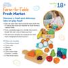 Ресурсы для обучения Fresh! Свежесобранный! Игровой набор "Свежий рынок", 27 предметов LER9749 Оригинал