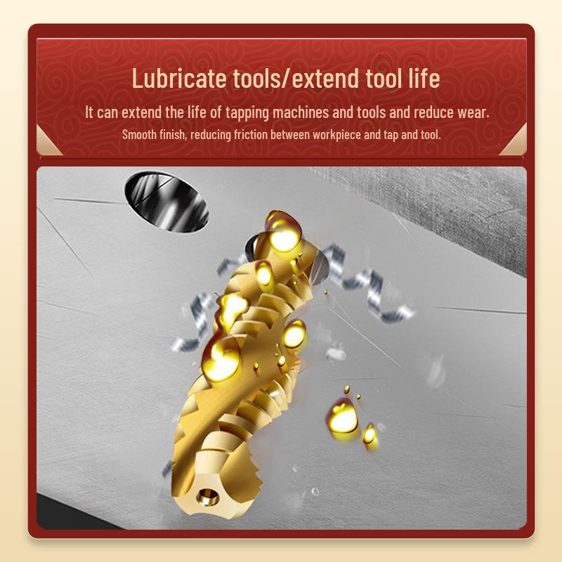 Масло для нарезания резьбы из нержавеющей стали Tiangong 500 мл для резки и сверления металла (Медь, Железо, Алюминий)