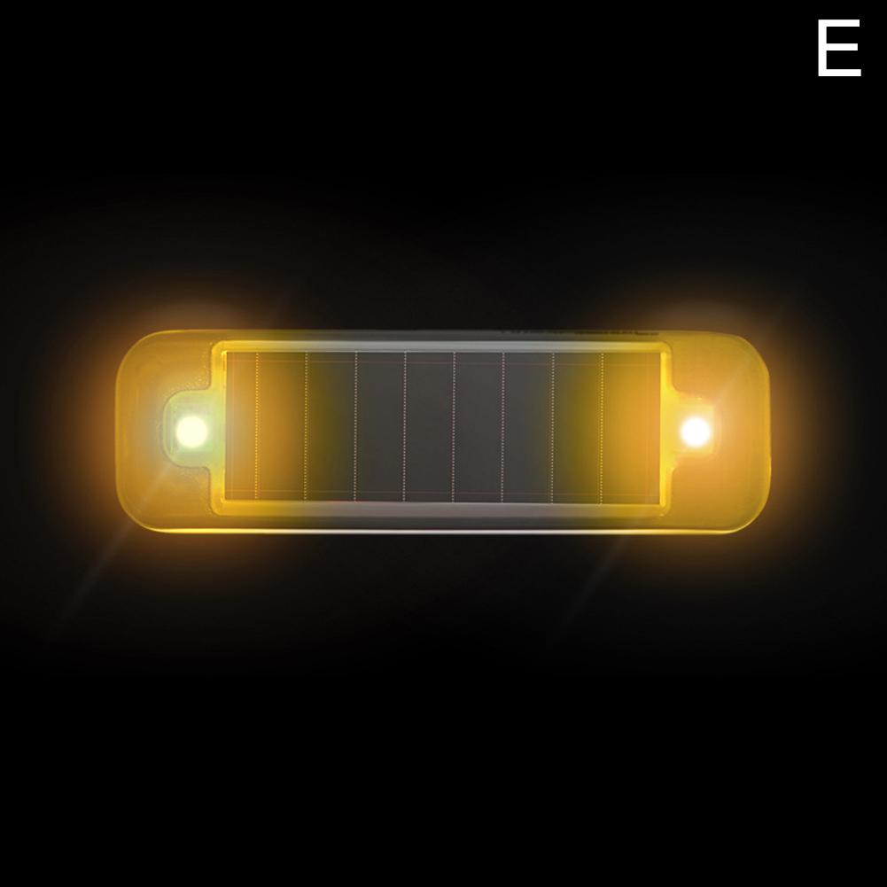 Автомобильная солнечная противоугонная лампа, стробоскопический сигнал, система безопасности, универсальная вспышка, предупреждение, светодиодная сигнальная лампа, автомобильные аксессуары