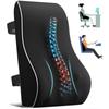 Car Seat Office Chair Back Lumbar Support Car Waist Rest Rebound Memory Foam Cushion Pad Back Lumbar Cushion for Car Driver