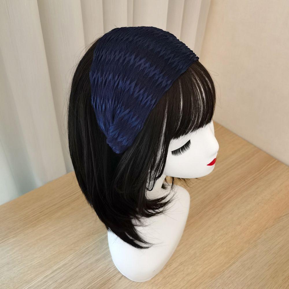 Cloth Elegant Headwear Gift For Mom Korean Style Headband Women Hair Band with Toothed Hair Hoop