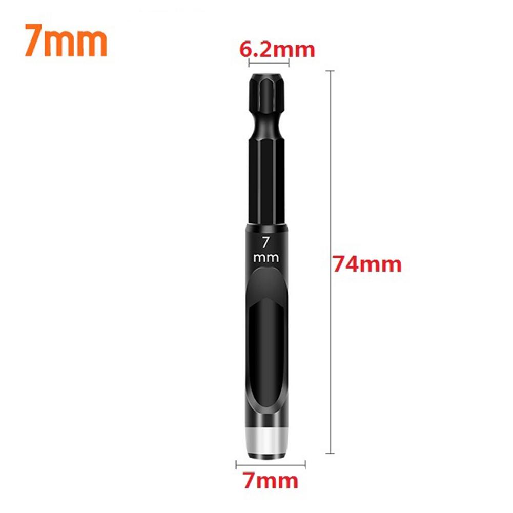 1/5 шт. Кожевенное ремесло Полые пробойники Отверстия Шестигранный хвостовик Адаптер Полый пробойник Для дрели Картон Кожаный ремень Пробивка кожи