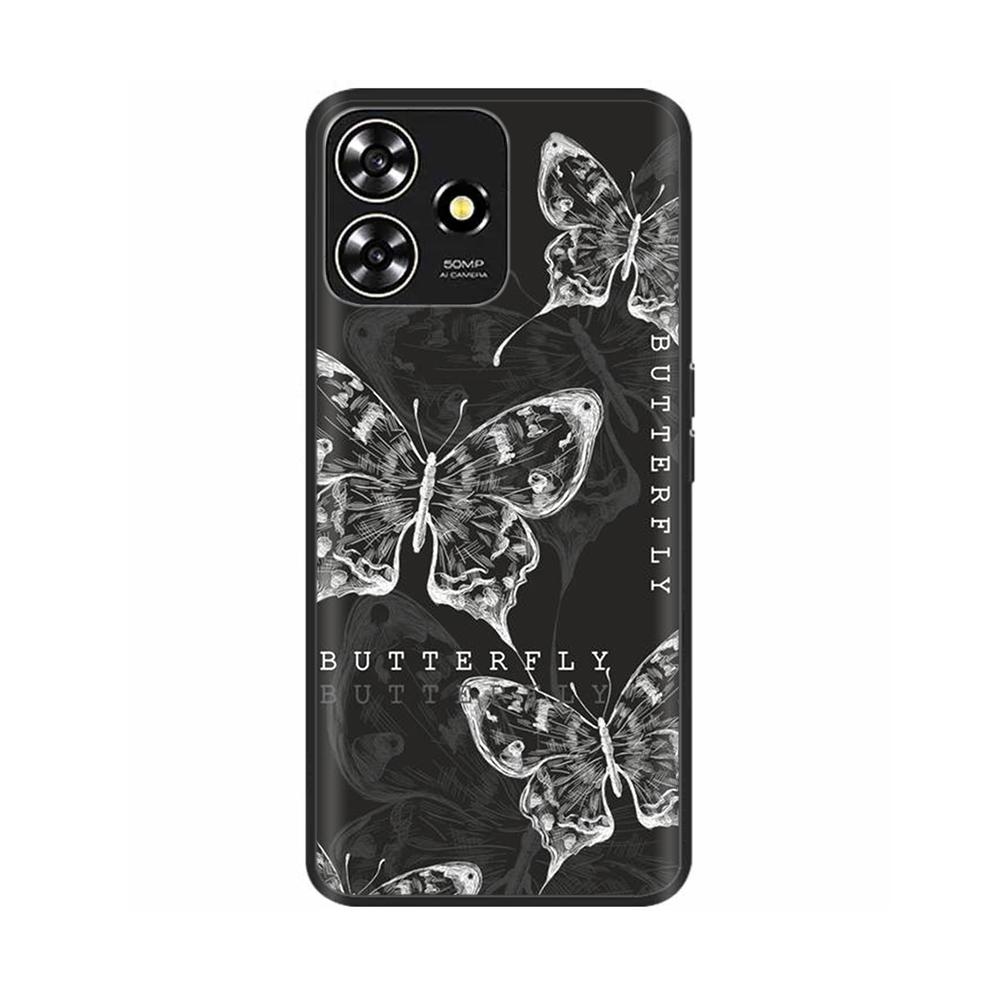 Чехол для телефона ZTE Blade A73 4G Милый силиконовый задний чехол для ZTE Blade A73 4G A 73 Чехлы Жидкий силикон Противоударный Funda Coque