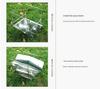 Ultra-Light Foldable Outdoor BBQ Grill & Portable Firewood/Charcoal Stove