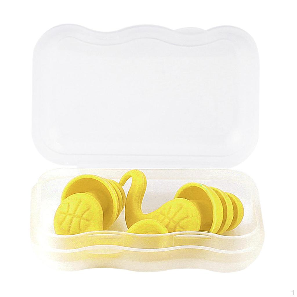 Premium Swim Ear Plugs for Water Enthusiasts Silicone Protection