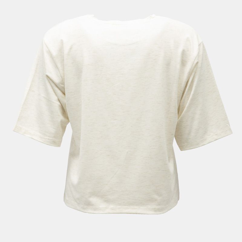 Меланжевая футболка с золотистыми нитями kallas Женская JDY