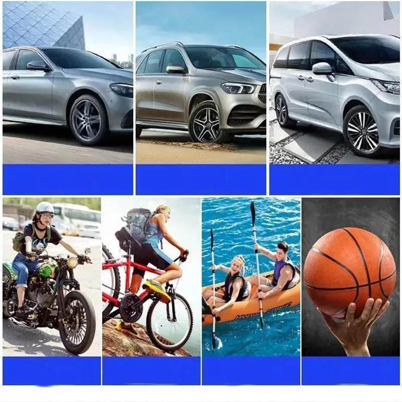 Автомобильный надувной автомобильный маленький надувной насос, автомобильный электромобиль, универсальный многофункциональный надувной насос, шины 12 В