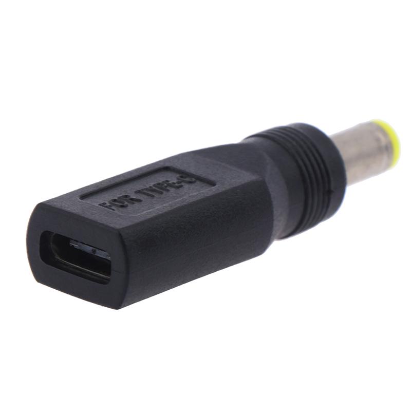 1 шт. USB 3.1 Type C USB-C Female To Male DC Power Charger Adapter