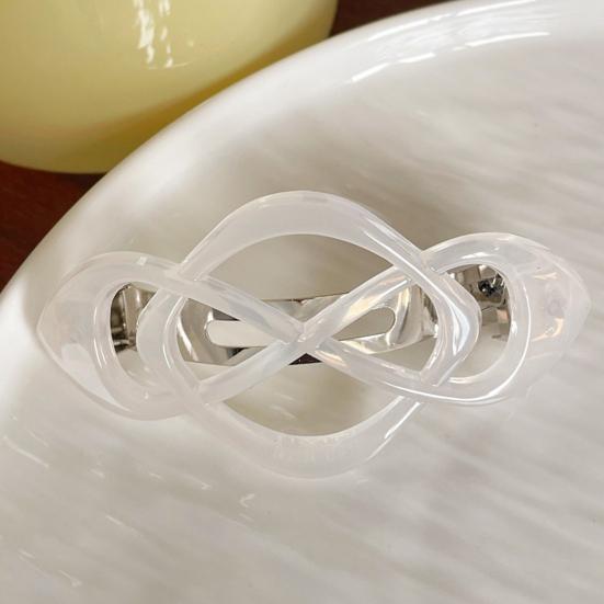 2Pcs Vintage Hair Barrettes French Style Hair Clips Women Girls Matte Finish Hair Pins Hair Accessories