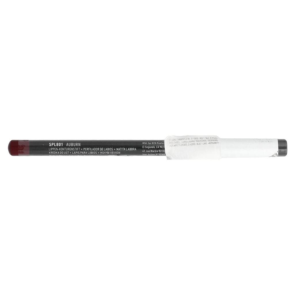 NYX PROFESSIONAL MAKEUP Тонкий карандаш для губ, 801 Urban, 1,04 г (0,03 унции)