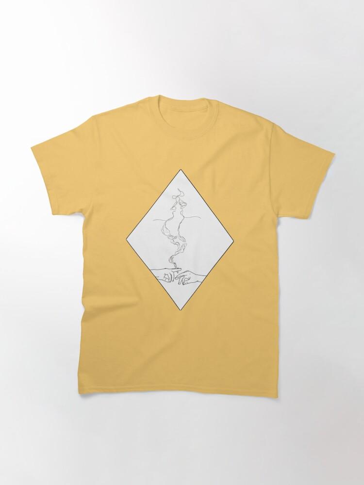 Line art (love and cigarettes) Classic T-Shirt